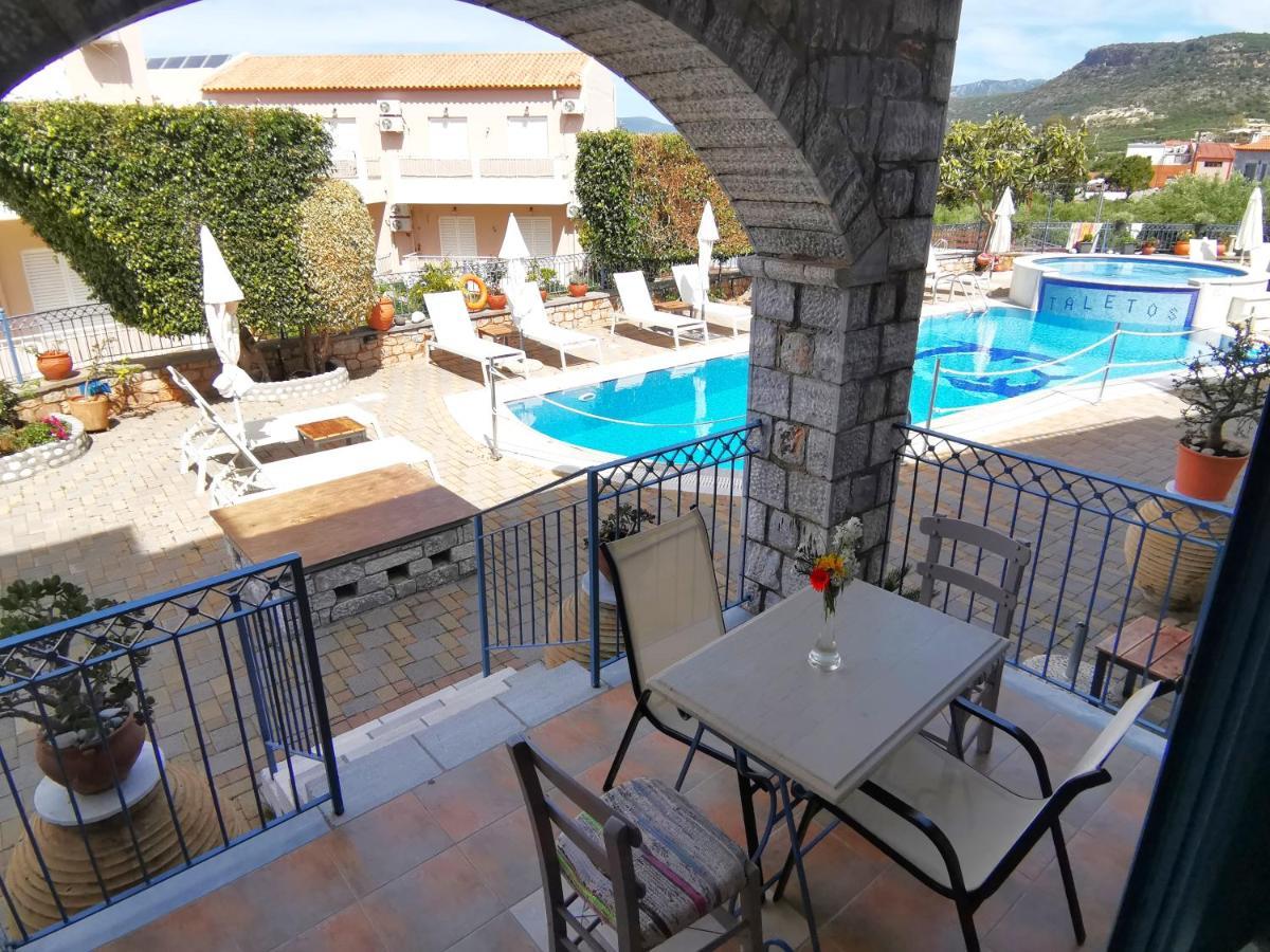 Taletos Apartments Stoupa Luaran gambar